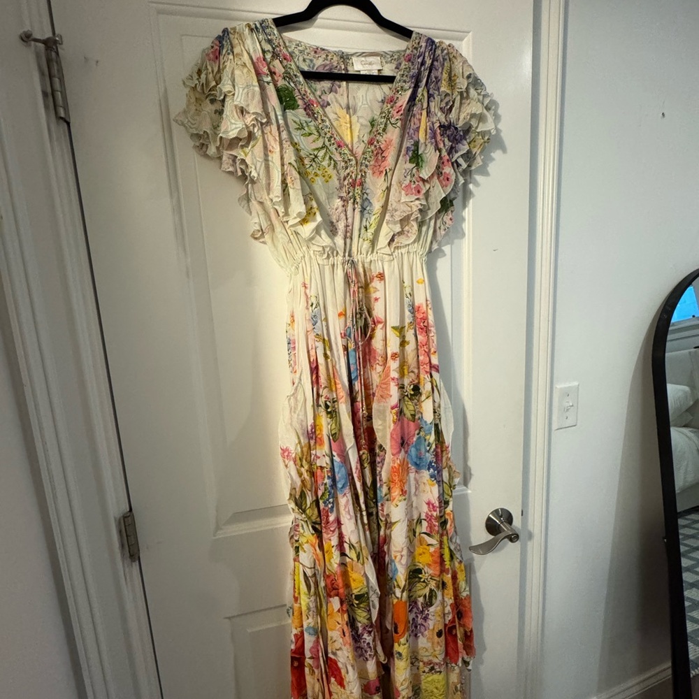 Camilla Multicolor Floral Maxi Dress